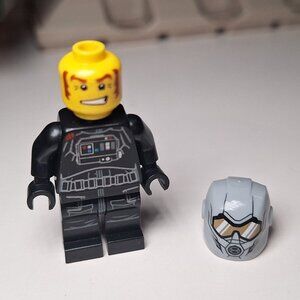 Lego Minifigure Helmet Star Wars Irish Mixed Set Angry Villain Robot Red Head